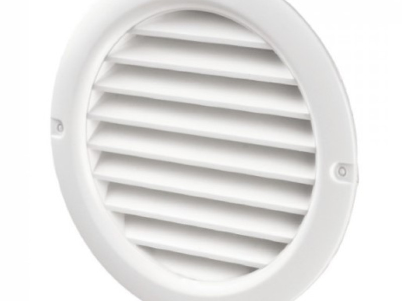 Round Plastic Louvre Vents