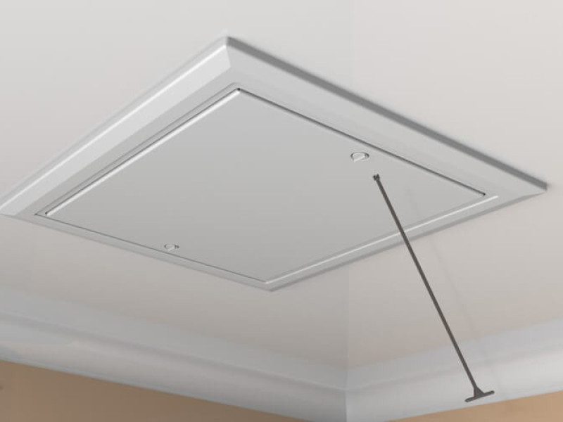 Push Up Airtight Attic Trap